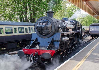 Purchase photo of 75014 BRAVEHEART at Dartmouth Steam Railway